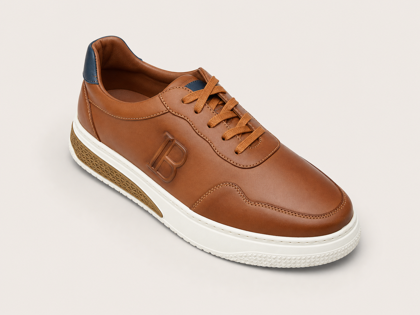 Premium Leather Dress Sneakers