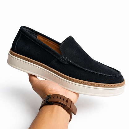 Suede Loafers