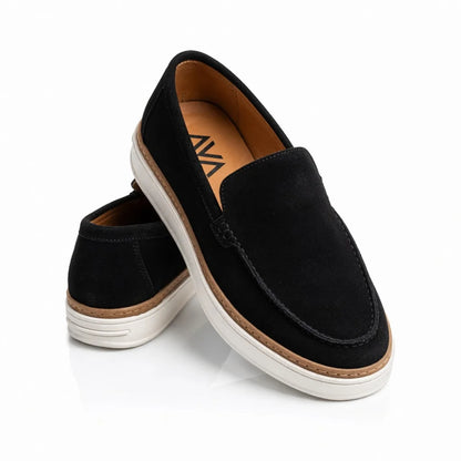 Suede Loafers