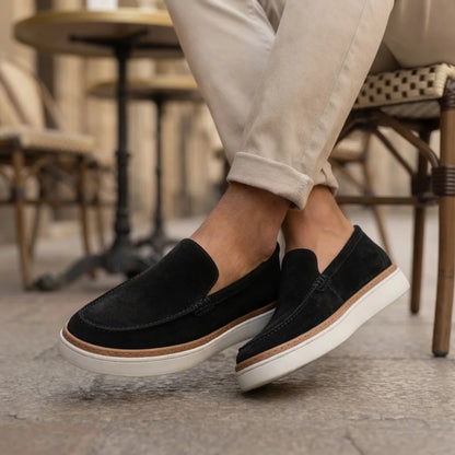 Suede Loafers