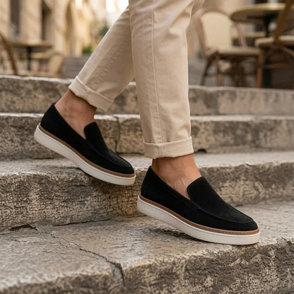 Suede Loafers