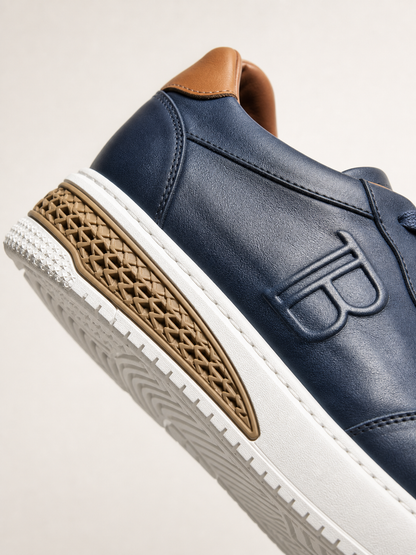 Premium Leather Dress Sneakers