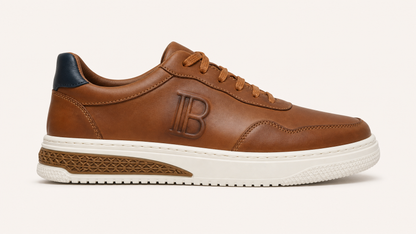 Premium Leather Dress Sneakers